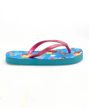 Disney Princess Flip Flops - Blue