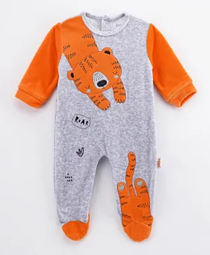 Babybol Baby Long Sleeve Sleepsuit - Orange