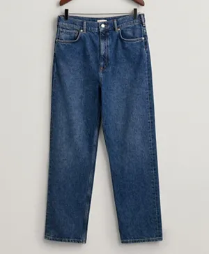 Gant Loose Fit Full Length Jeans - Semi Light Blue