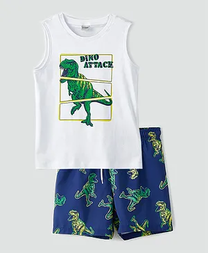 LC Waikiki Dino Swim Suit - Navy