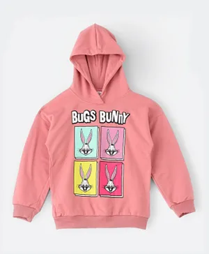 Warner Brother  Bugs Bunny Hoodie - Pink
