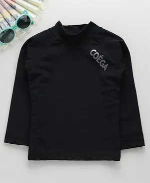 Coega Sunwear Kid Unisex Long Sleeves Sun Top - Black