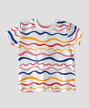 Pro Play Waves T-Shirt - White