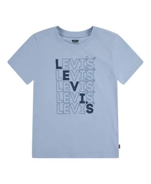 Levi's LVB Logo Loud Tee - Blue