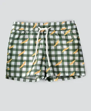 Among The Young Swimming Shorts - Green