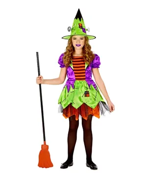WIDMANN Monster Witch Costume With Hat - Multicolor