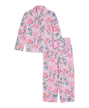 Monsoon Children Floral Pyjama Set - Pink