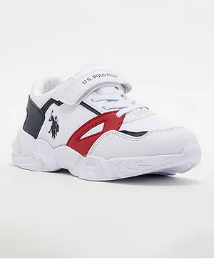 U.S. Polo Assn.. Hold Jr 3FX Shoes - White