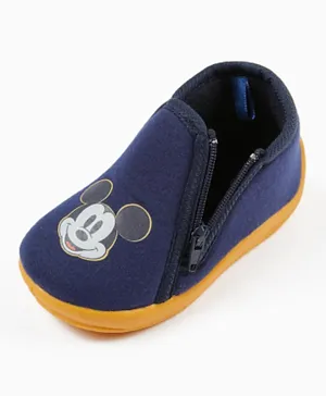 Zippy Mickey Mouse Booties - Blue