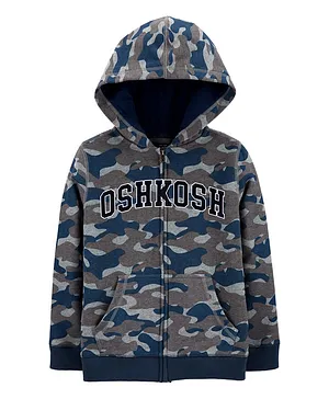OshKosh B'Gosh Logo Fleece Hoodie - Navy