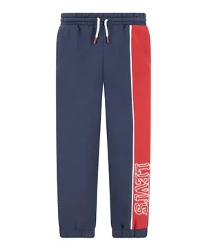 Levi's Logo Colorblocked Piped Joggers - Blue
