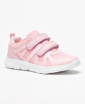 Oaklan by Shoexpress Textured Velcro Closure Shoes - Pink