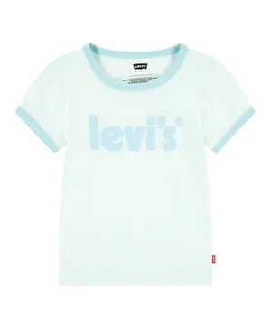 Levi's LVG Meet & Greet Logo Ringer Top - Blue
