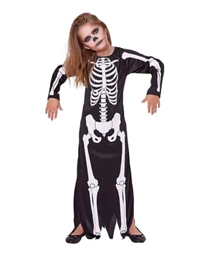Mad Costumes Skeleton Dress Halloween Costume - Black