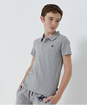 Beverly Hills Polo Club Short Sleeves Tee - Grey