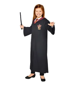 Party Centre Child Hermione Robe Kit Costume - Black
