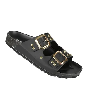 Biochic Double Strap Sandals 012-482 1880VN - Black