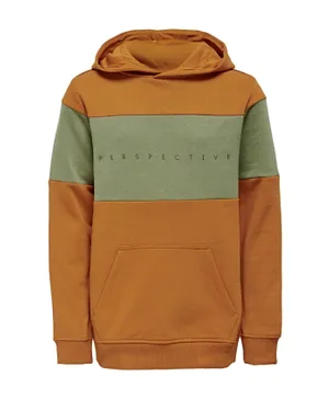 Only Kids Front Pocket Hoodie - Multicolor