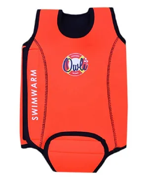 Owli Swim Warm Baby Wet Suit - Orange