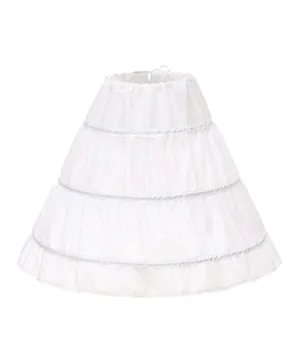 DDaniela Costume Petticoat - White