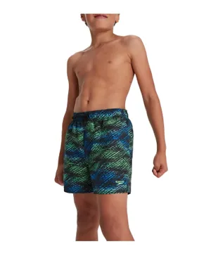 Speedo Printed Swim Shorts - Blue