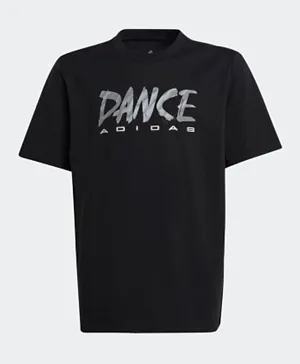 Adidas Dance Short Sleeves T-Shirt - Black