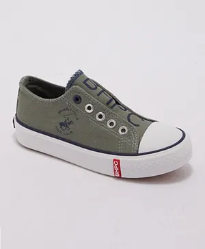 Beverly Hills Polo Club Lace Up Sport Shoes - Green