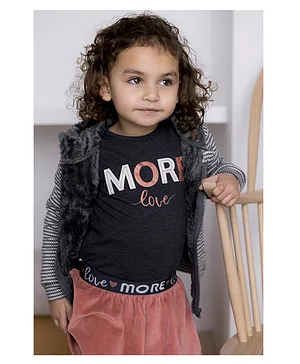 Dirkje More Love Jumper - Dark Grey