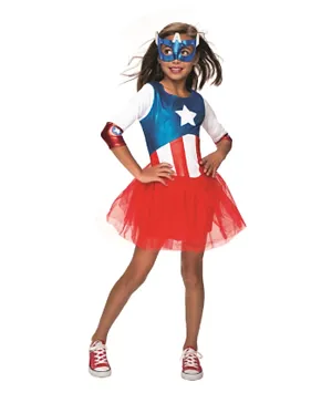 Rubie's Captain America Costume - Multicolor