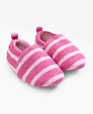 JoJo Maman Bebe Cosy Socks Shoes - Fuchsia
