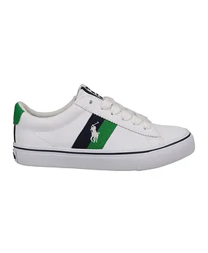 Polo Ralph Lauren Westcott II Lace Up Shoes - White
