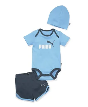 PUMA Minicats Beanie Newborn Set  - Blue