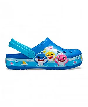 Crocs Funlab Baby Shark Band Toddler Clog - Bright Cobalt