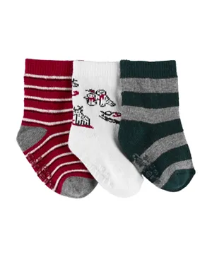 Carter's 3 Pack Holiday Socks - Multicolor