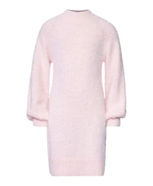 Bardot Junior Bell Sleeves Knit Dress - Dusty Pink