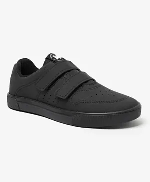 Molekinho Double Strap Velcro Closure Shoes - Black