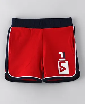 Fila Egor Shorts - Chinese Red