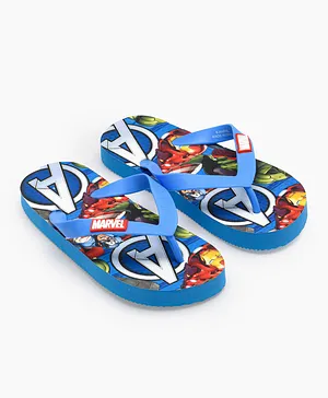 Marvel Avengers Flip Flops - Blue