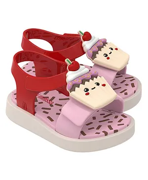 Mini Melissa Jump Candy Sandals - Pink