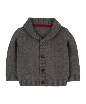 Carter's Button Front Cardigan - Grey