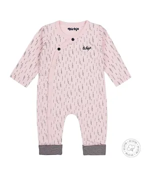 Dirkje Bio Cotton Babysuit - Light Pink