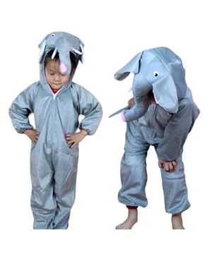 Highland Elephant Animal Costume - Grey