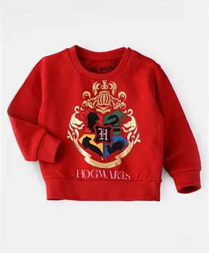 Warner Brother Harry Potter Hedwig Sweatshirt - Red