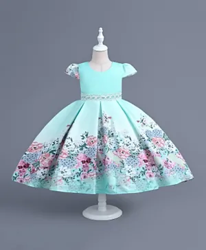 Babyqlo Garden Gala Party Dress - Multicolor
