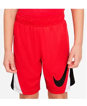 Nike NKB DF Colorblocked Shorts - Red