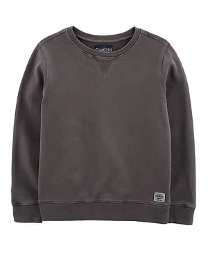 OshKosh B'Gosh     French Terry Pullover  - Grey