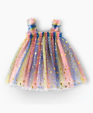 Plushbabies Frilly Party Dress - Multicolour