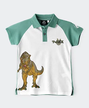 Universal Jurassic Park T Rex T-Shirt - White