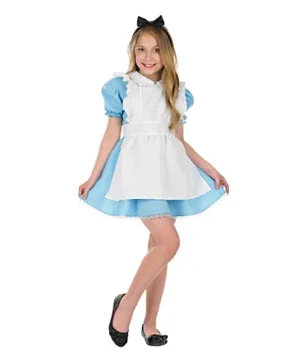 Brain Giggles Alice in Wonderland Dress - Light Blue