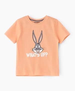 UrbanHaul X Warner Bros Bugs Bunny T-shirt -Peach